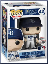 Austin Meadows (Rays) from MLB - Pop! Vinyl Figures manufactured by Funko [Front]
