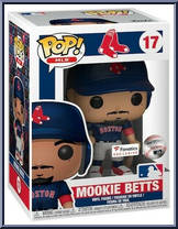 Mookie Betts (Red Sox / Navy) from MLB - Pop! Vinyl Figures manufactured by Funko [Front]