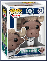 Mariner Moose (Mariners / White) from MLB Mascots - Pop! Vinyl Figures manufactured by Funko [Front]
