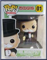 Mr. Monopoly (Board Games) from Monopoly - Pop! Vinyl Figures manufactured by Funko [Front]