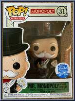 Mr. Monopoly (Beauty Contest) from Monopoly - Pop! Vinyl Figures manufactured by Funko [Front]