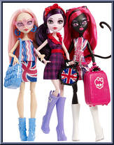 3-Pack from Monster High - Ghoulebrities in Londoom manufactured by Mattel [Loose]