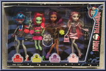 4-Pack from Monster High - Ghoul's Night Out manufactured by Mattel [Front]