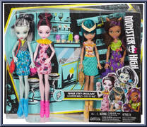 Beast Friends 4-Pack from Monster High - Ice Cream Ghouls manufactured by Mattel [Front]