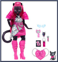 Catty Noir from Monster High - Basic Series 2 (G3) manufactured by Mattel [Loose]