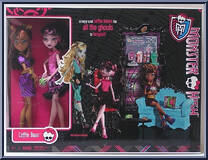 Coffin Bean (Clawdeen Wolf / Draculaura) from Monster High - Playsets manufactured by Mattel [Front]