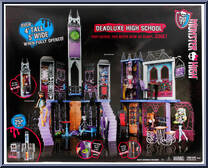 Deadluxe High School from Monster High - Playsets manufactured by Mattel [Front]