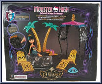 Desert Frights Oasis (Cleo de Nile) from Monster High - 13 Wishes manufactured by Mattel [Back]