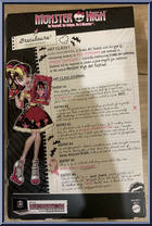 Draculaura from Monster High - Art Class manufactured by Mattel [Back]