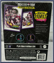Draculaura / Fangelica from Monster High - Monster Family manufactured by Mattel [Back]