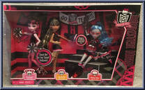 Fearleading 3-Pack #1 from Monster High - Go Monster High Team!!! manufactured by Mattel [Front]