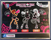Fearleading 3-Pack #2 from Monster High - Go Monster High Team!!! manufactured by Mattel [Back]