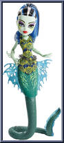 Frankie Stein (Glowsome Ghoulfish) from Monster High - Great Scarrier Reef manufactured by Mattel [Loose]
