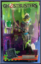 Frankie Stein (Ghostbusters) from Monster High - SDCC manufactured by Mattel [Front]
