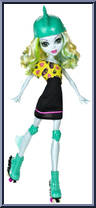 Lagoona Blue from Monster High - Skulltimate Roller Maze manufactured by Mattel [Loose]