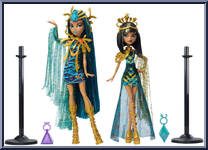 Mummy Majesties (Cleo De Nile / Nefera De Nile) from Monster High - Collector manufactured by Mattel [Loose]