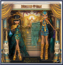 Mummy Majesties (Cleo De Nile / Nefera De Nile) from Monster High - Collector manufactured by Mattel [Front]