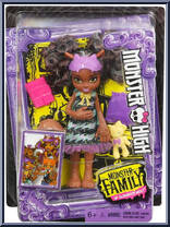 Pawla Wolf (Monster Siblings) from Monster High - Monster Family manufactured by Mattel [Front]