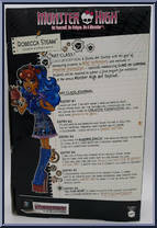 Robecca Steam from Monster High - Art Class manufactured by Mattel [Back]
