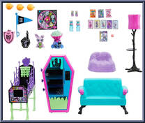 Student Lounge from Monster High - Playsets manufactured by Mattel [Loose]