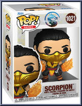 Scorpion from Mortal Kombat - Pop! Vinyl Figures manufactured by Funko [Front]