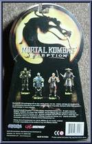 Baraka from Mortal Kombat - Series 1 - Deception manufactured by Jazwares [Back]