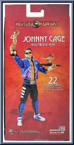 Johnny Cage (Hollywood Hunk) from Mortal Kombat - Basic Series manufactured by McFarlane [Back]