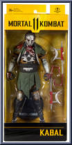 Kabal (Green Clothes / Bloody) from Mortal Kombat - Mortal Kombat 11 manufactured by McFarlane [Front]