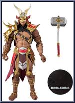Shao Kahn (Gold Skin Armor) from Mortal Kombat - Mortal Kombat 11 manufactured by McFarlane [Loose]