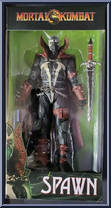 Spawn (with Sword) from Mortal Kombat - Basic Series manufactured by McFarlane [Front]