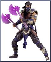 Sub-Zero (Winter Purple Skin) from Mortal Kombat - Mortal Kombat 11 manufactured by McFarlane [Loose]