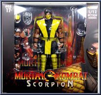 Scorpion from Mortal Kombat - Basic Series manufactured by Storm Collectibles [Front]