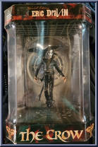 Eric Draven (Crow) (Display Case) from Movie Maniacs - Series 3 manufactured by McFarlane [Front]