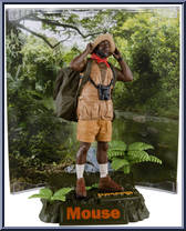 Franklin "Mouse" Finbat from Movie Maniacs (2023) - Jumanji manufactured by McFarlane [Loose]