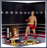 Ivan Drago from Movie Maniacs (2023) - Rocky IV manufactured by McFarlane [Loose]