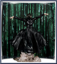 Trinity from Movie Maniacs (2023) - Matrix manufactured by McFarlane [Loose]