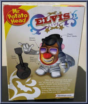 Elvis (Live Edition) from Mr. Potato Head - Elvis manufactured by Hasbro [Back]