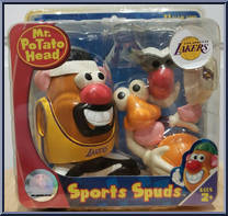 Los Angeles Lakers from Mr. Potato Head - NBA Sports Spuds manufactured by Hasbro [Front]