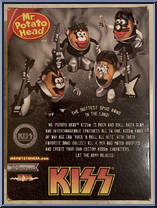 Starchild from Mr. Potato Head - KISS manufactured by Hasbro [Back]