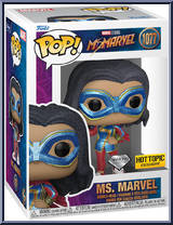 Ms. Marvel (Peace Sign) (Diamond) from Ms. Marvel - Ms. Marvel Pop! manufactured by Funko [Front]