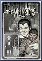 Eddie Munster (Grayscale) from Munsters - ReAction Figures manufactured by Super7 [Front]