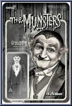 Grandpa (Grayscale) from Munsters - ReAction Figures manufactured by Super7 [Front]