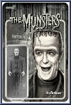 Herman Munster (Grayscale) from Munsters - ReAction Figures manufactured by Super7 [Front]