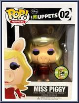 Miss Piggy (Metallic) from Muppets - Pop! Vinyl Figures manufactured by Funko [Front]