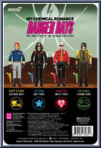 Fun Ghoul (Frank Iero) (Danger Days) from My Chemical Romance - ReAction Figures manufactured by Super7 [Back]