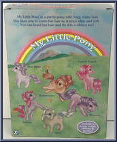 Butterscotch from My Little Pony - 35th Anniversary - Original 1983 Collection manufactured by Bridge Direct [Back]