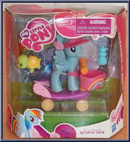 Rainbow Dash (Skateboard / Turtle) from My Little Pony: Friendship is Magic - Riding Along manufactured by Hasbro [Front]