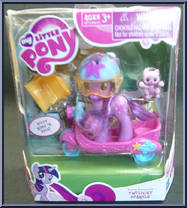 Twilight Sparkle (Scooter / Kitten) from My Little Pony: Friendship is Magic - Riding Along manufactured by Hasbro [Front]