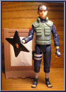 Iruka Umino (Shuriken Attack) from Naruto - Deluxe Training manufactured by Mattel [Loose]