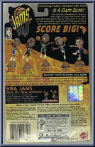 Allen Iverson from NBA Jams - 98/99 Season manufactured by Mattel [Back]